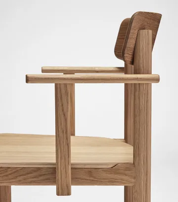Pal Armlehnstuhl - Eiche Natur Öl - Stolab