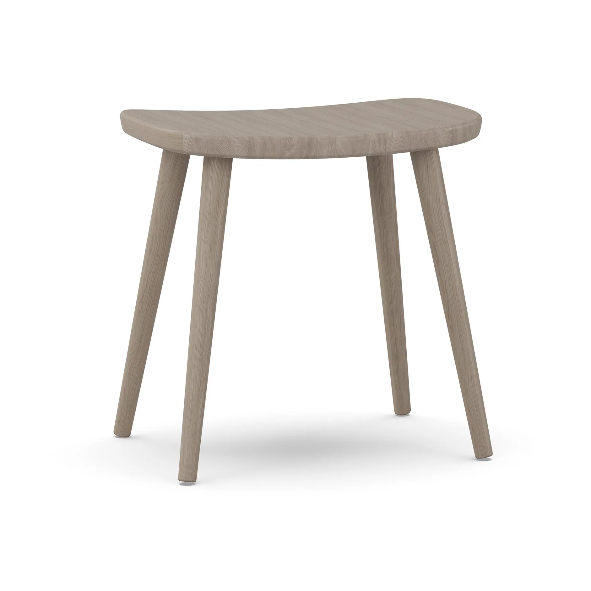 Palle Hocker Eiche, Weißöl Stolab