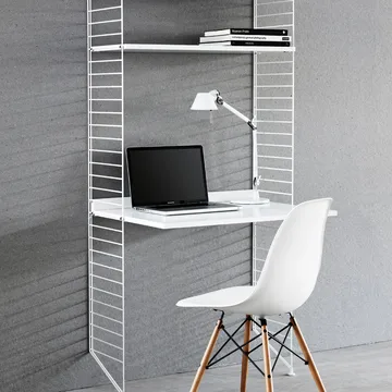 String Arbeitsplatte - Weiß, 78x58 cm - String