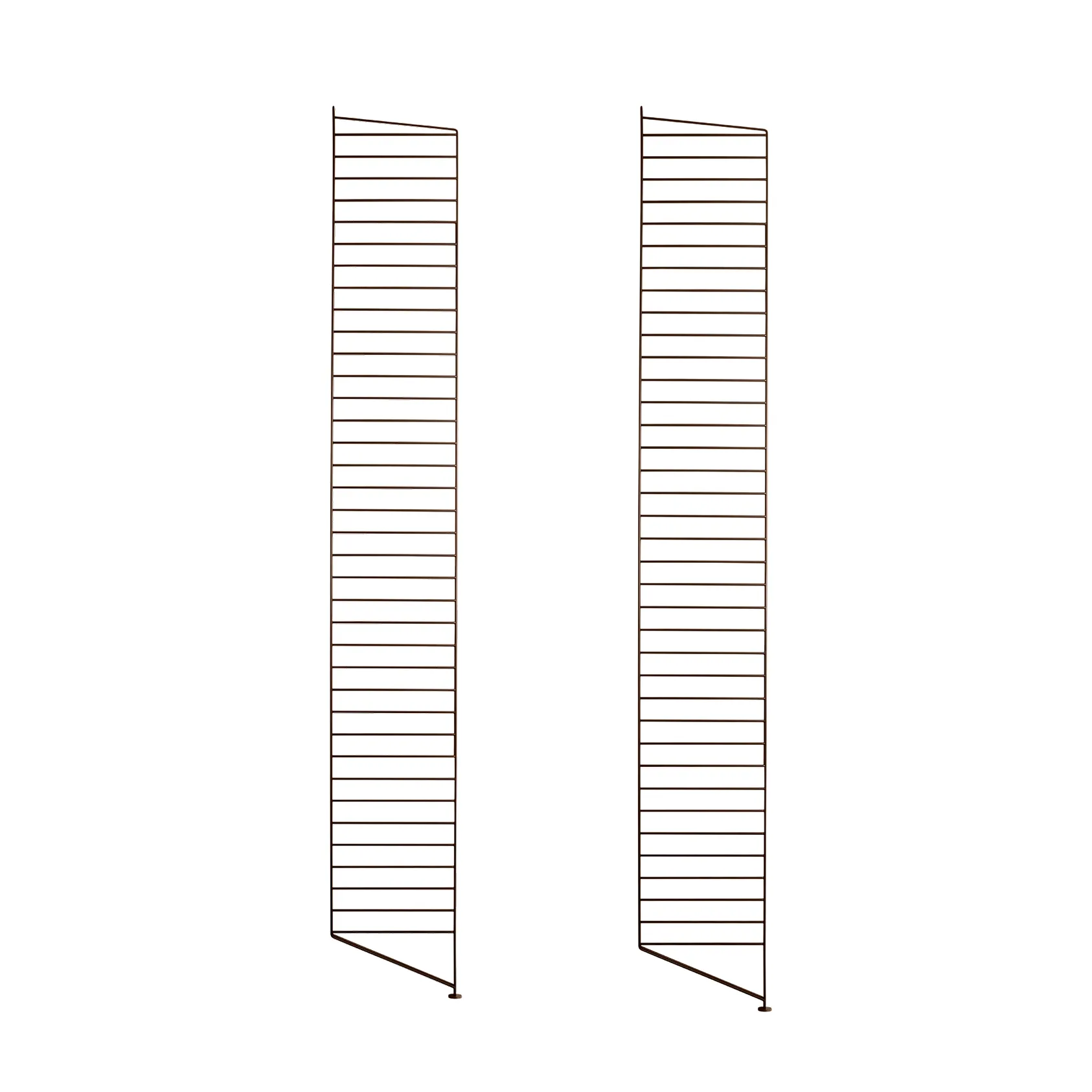 String Bodenleiter, Braun, 85x30 cm, 2er-Pack String