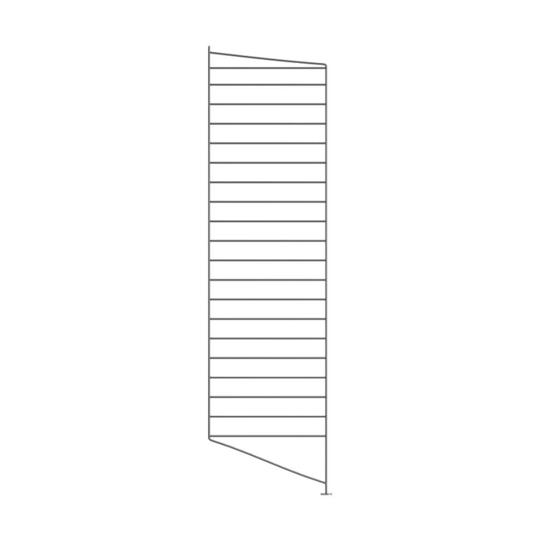 String String Bodenleiter Dunkelgrau, 115x30 cm, 1er Pack