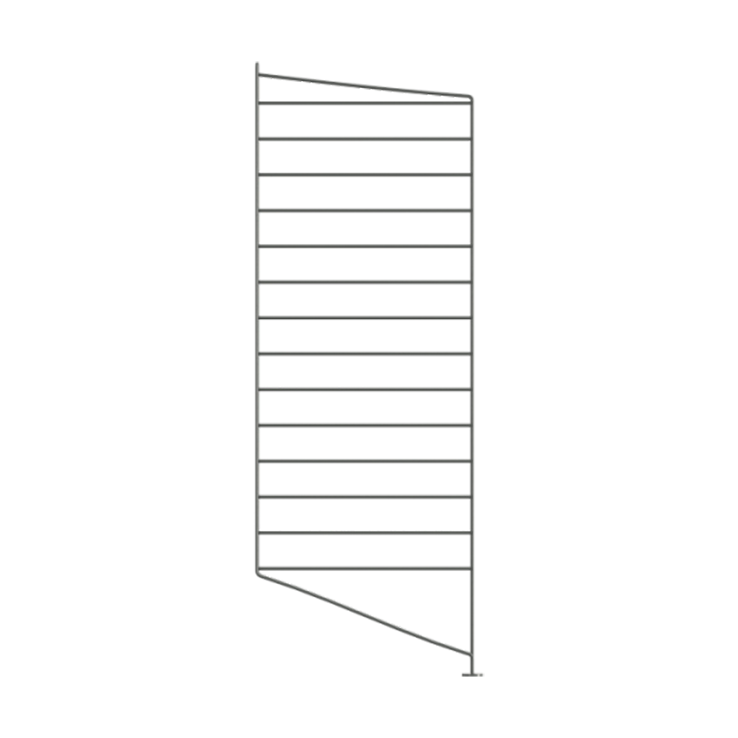String String Bodenleiter Dunkelgrau, 85x30 cm, 1er Pack
