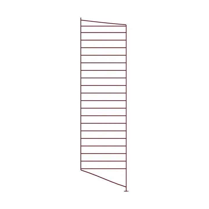 String Bodenleiter - Dunkelrot, 115x30 cm, 1er-Pack - String
