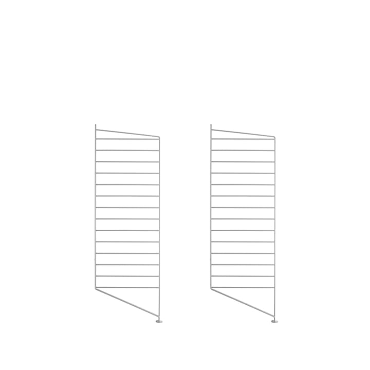 String Bodenleiter - Grau, 85x30 cm, 2er-Pack - String
