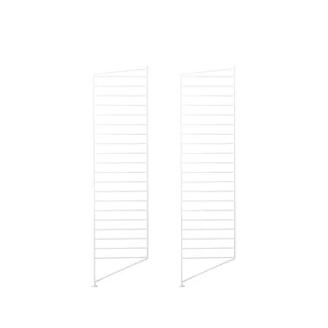 String Bodenleiter - Weiß, 115x30 cm, 2er-Pack - String