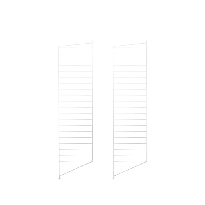 String Bodenleiter - Weiß, 115x30 cm, 2er-Pack - String