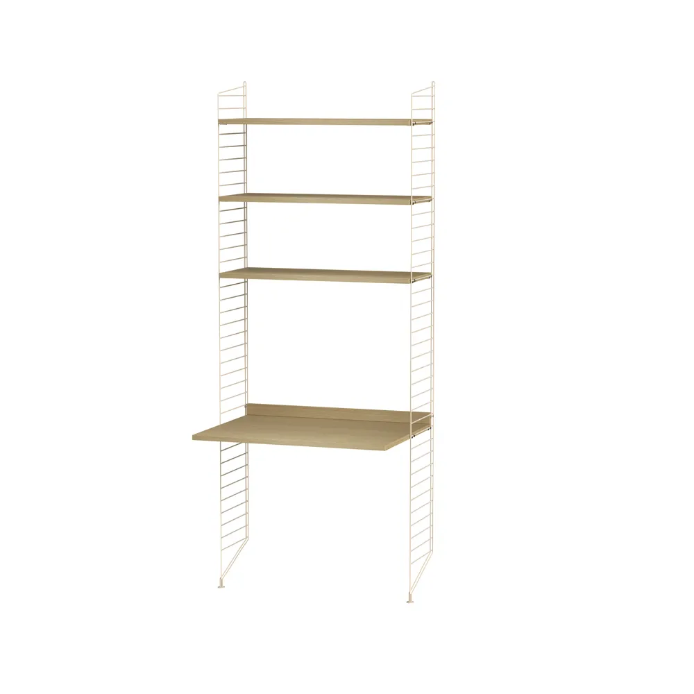 String Büro Eiche & Beige- Kombination A,  String
