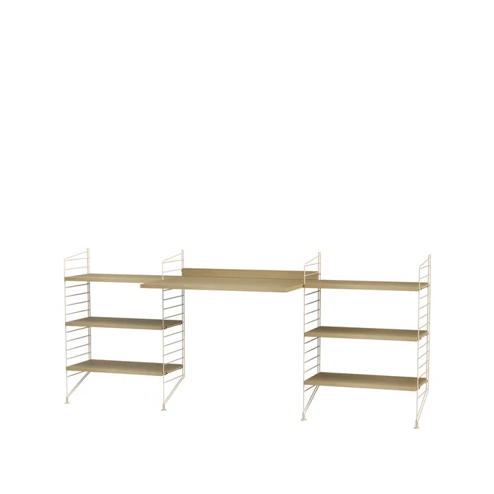 String Büro Eiche & Beige- Kombination D - String