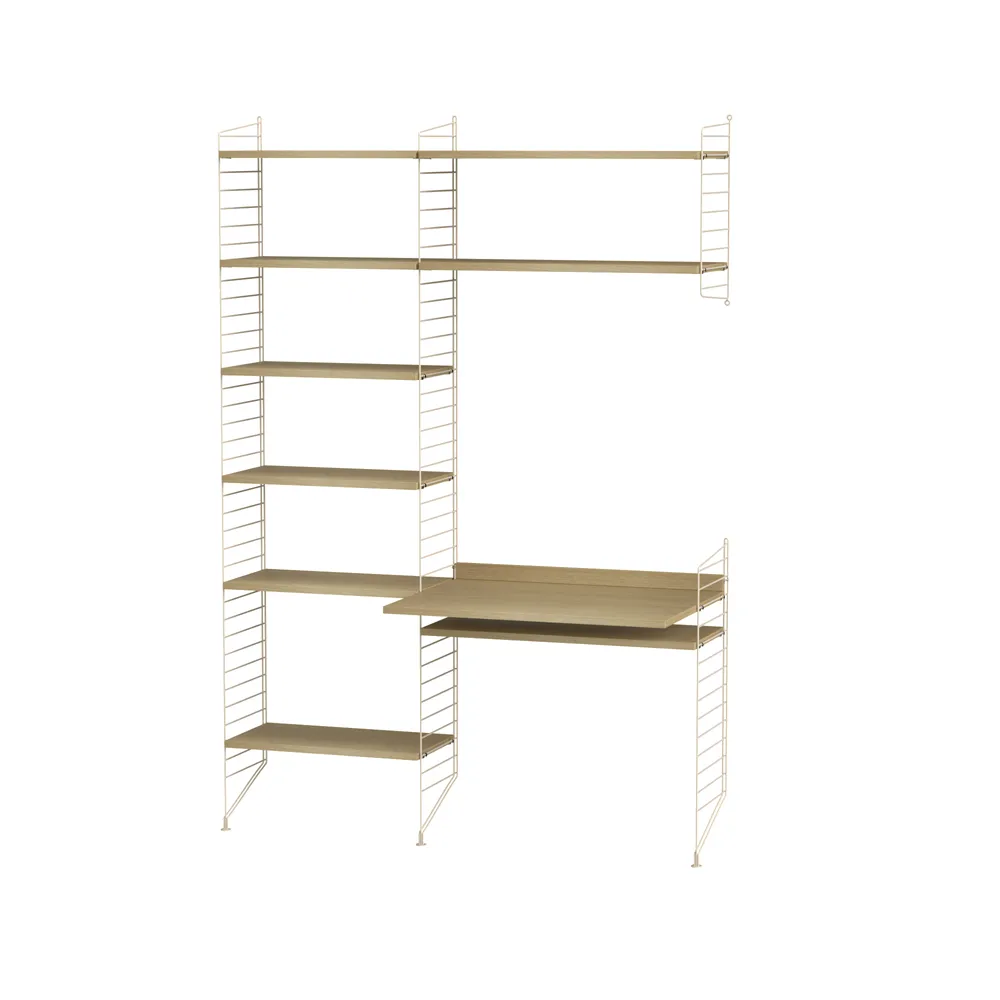 String Büro Eiche & Beige- Kombination G,  String