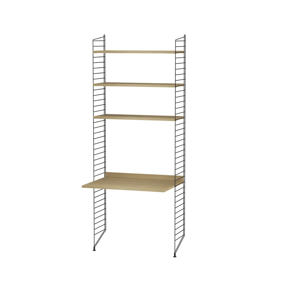 String Büro Eiche & Schwarz- Kombination A String