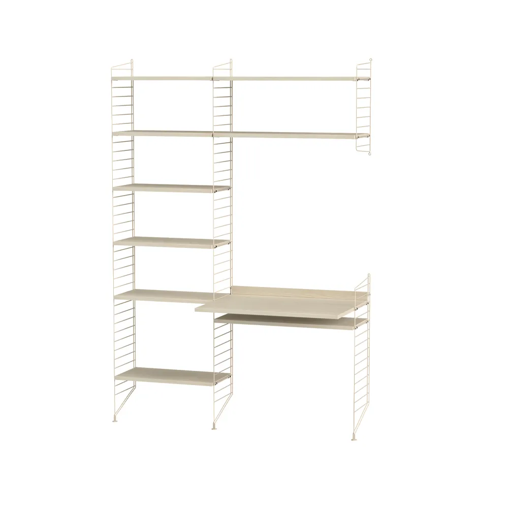 String Büro Esche & Beige- Kombination G,  String