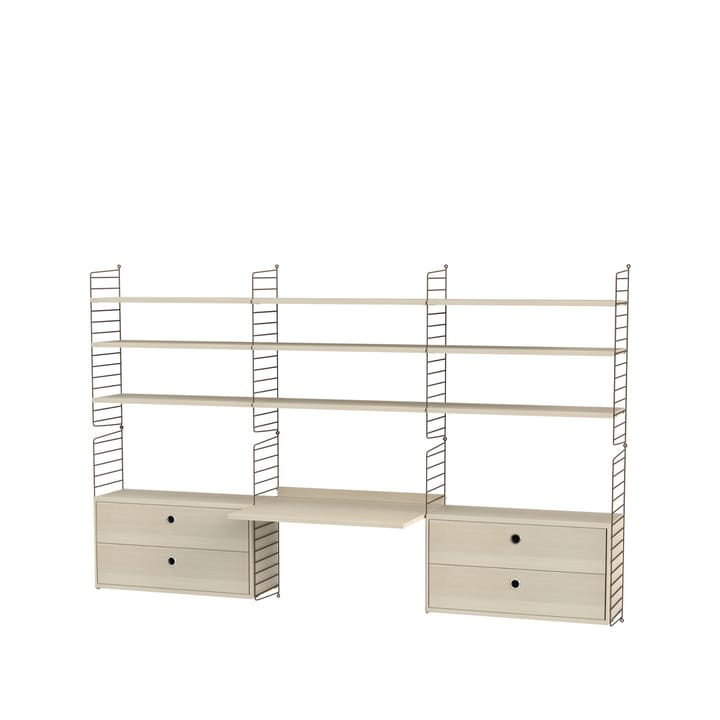 String Büro Esche & Braun- Kombination F - undefined - String