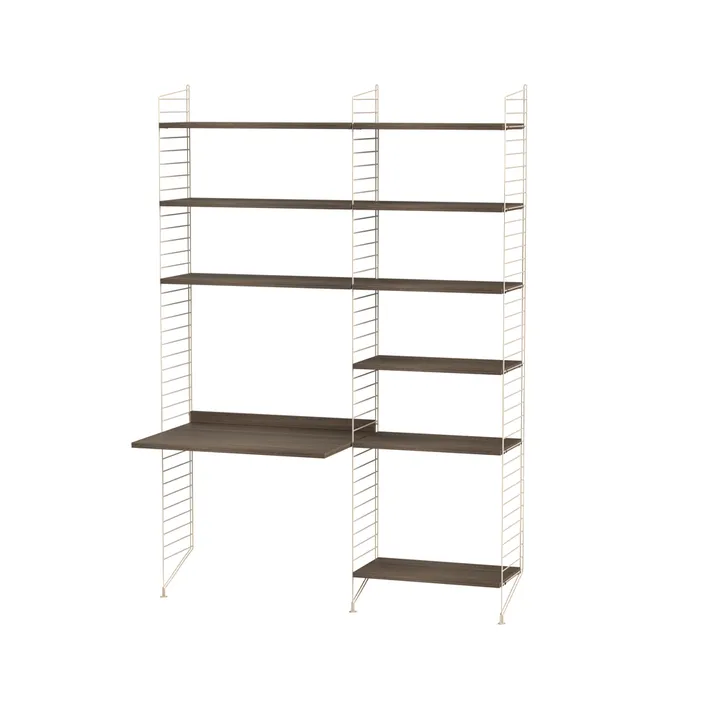 String Büro Walnuss & Beige- Kombination B - String