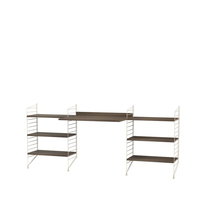 String Büro Walnuss & Beige- Kombination D - String