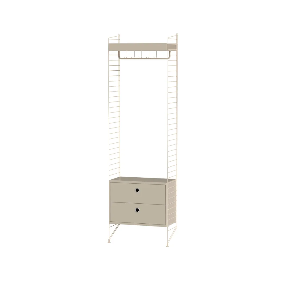 String Flur Beige- Kombination M String