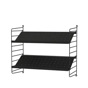 String Flur Schwarz- Kombination F - String