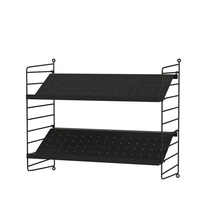 String Flur Schwarz- Kombination F - String