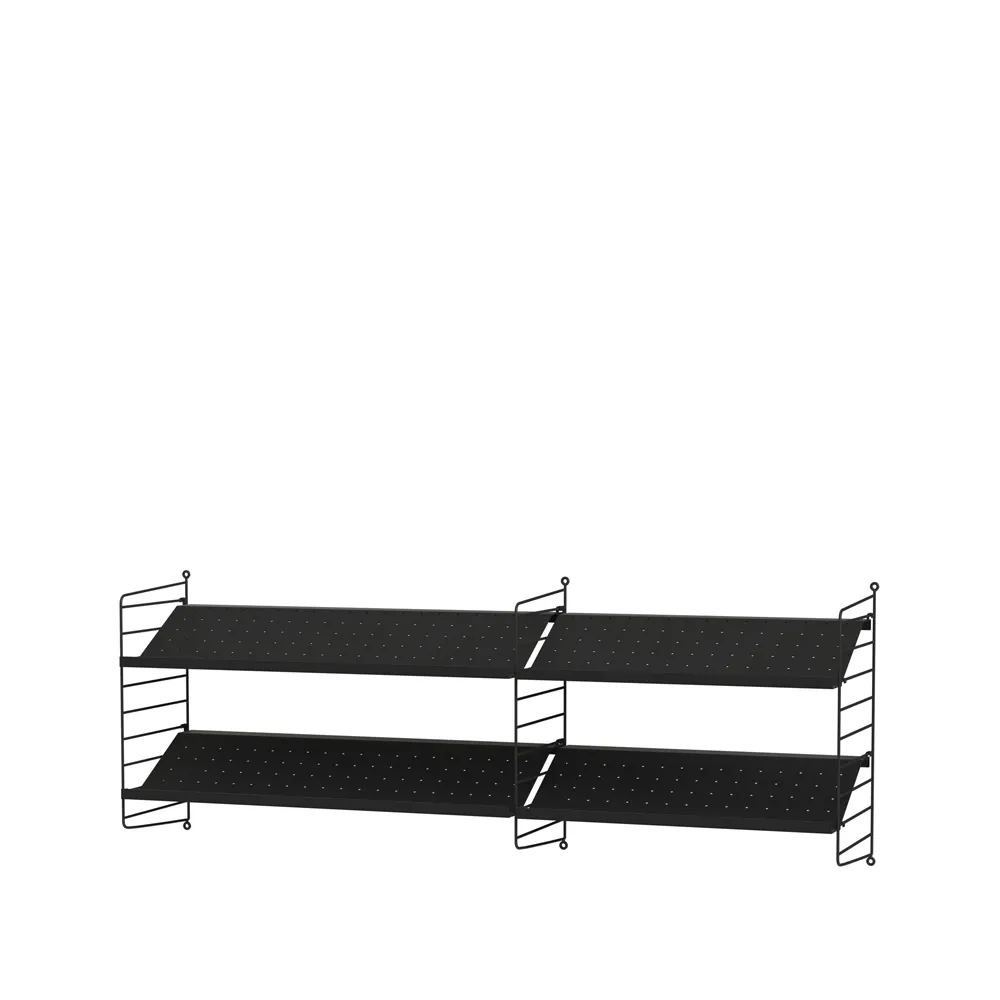 String Flur Schwarz- Kombination I String