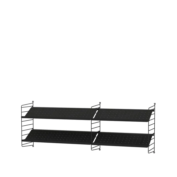 String Flur Schwarz- Kombination I - String