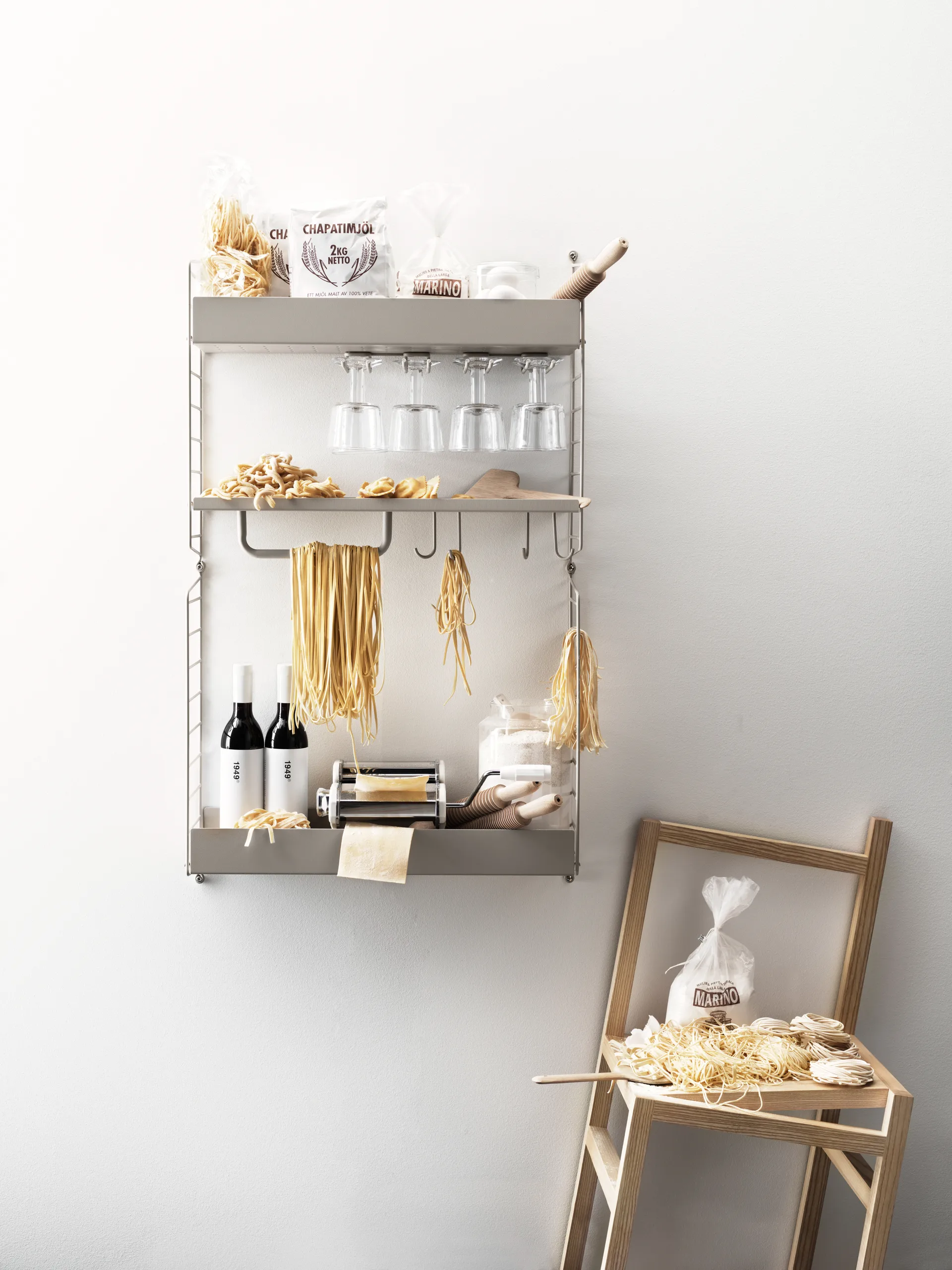 String J-Haken 5er-Pack, Edelstahl String