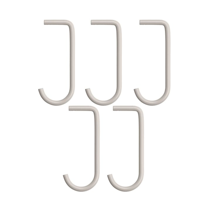 String J-Haken - Beige, 5er-Pack - String