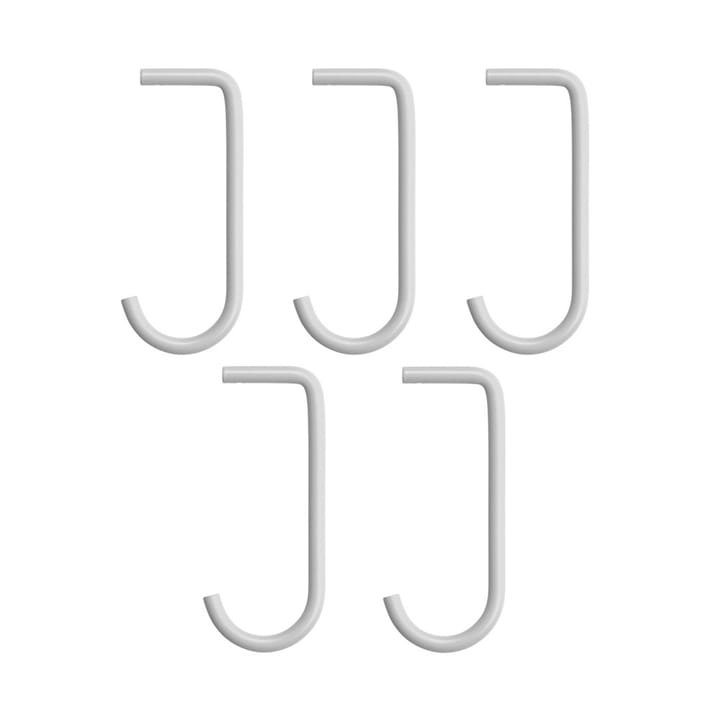 String J-Haken - Grau, 5er-Pack - String