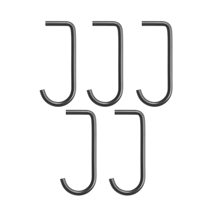 String J-Haken - Schwarz, 5er-Pack - String