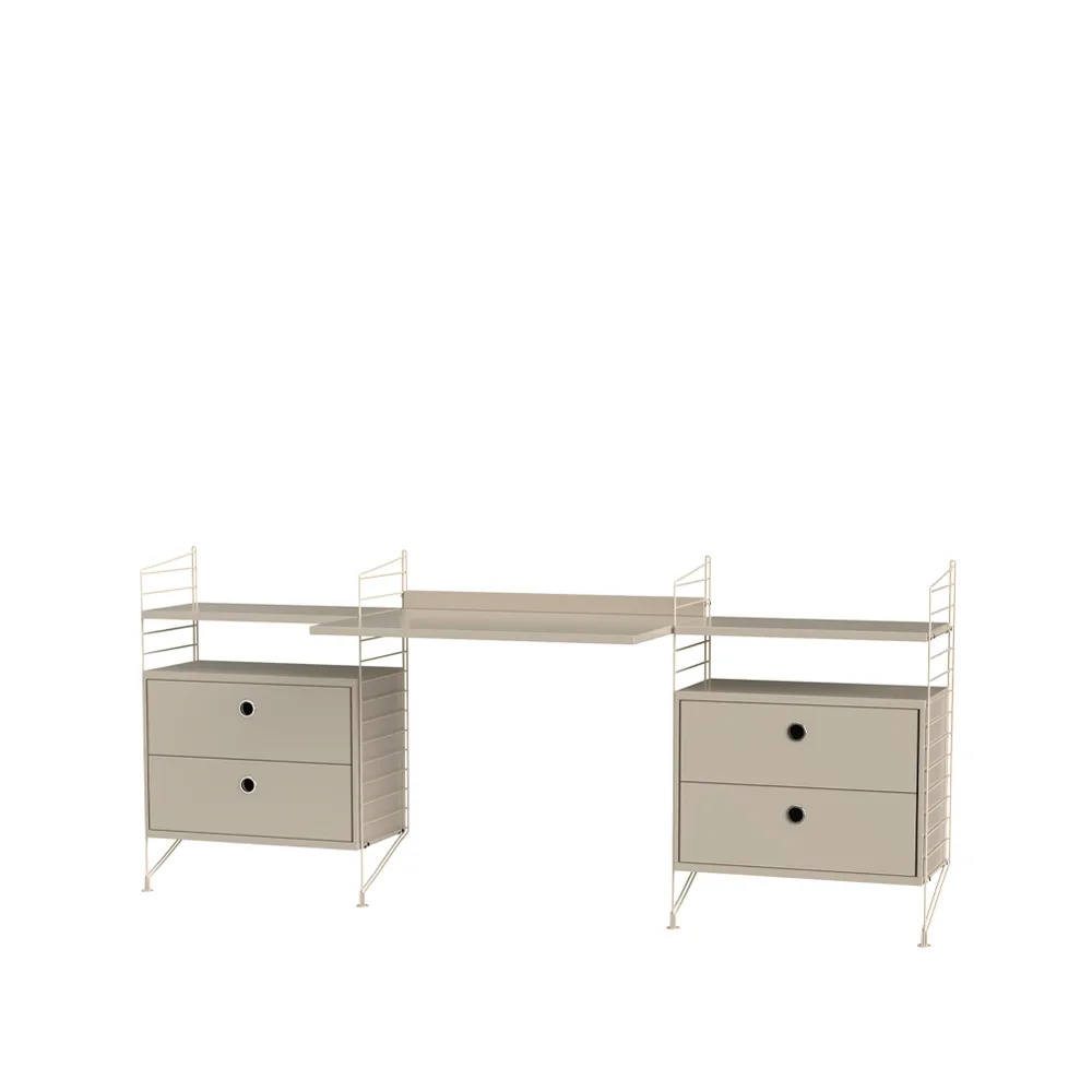 String Kinderzimmer Beige- Kombination C,  String
