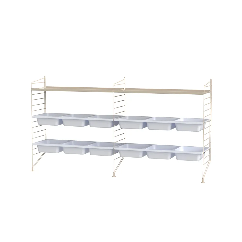 String Kinderzimmer Beige- Kombination F,  String