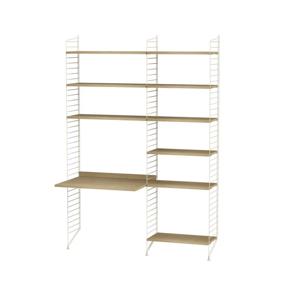 String Kinderzimmer Eiche & Beige- Kombination D String