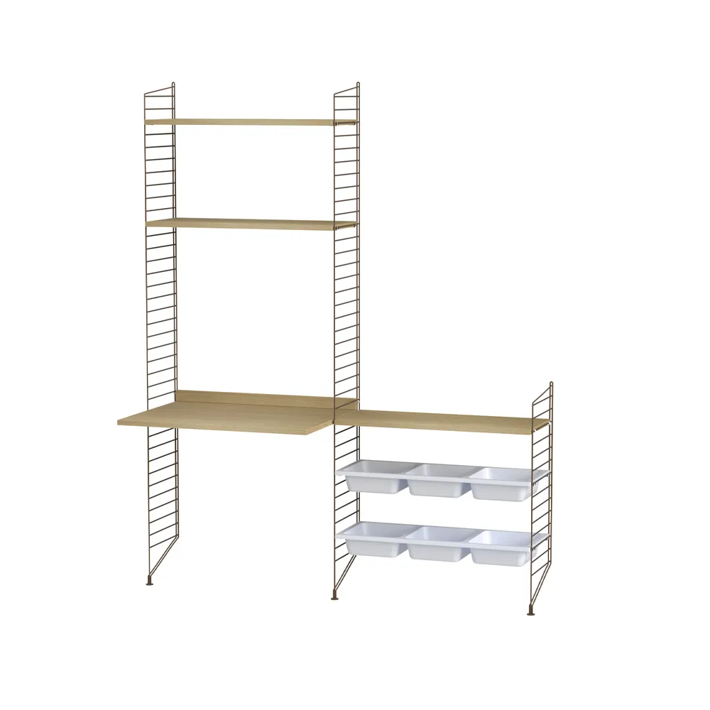 String Kinderzimmer Eiche & Braun- Kombination E String