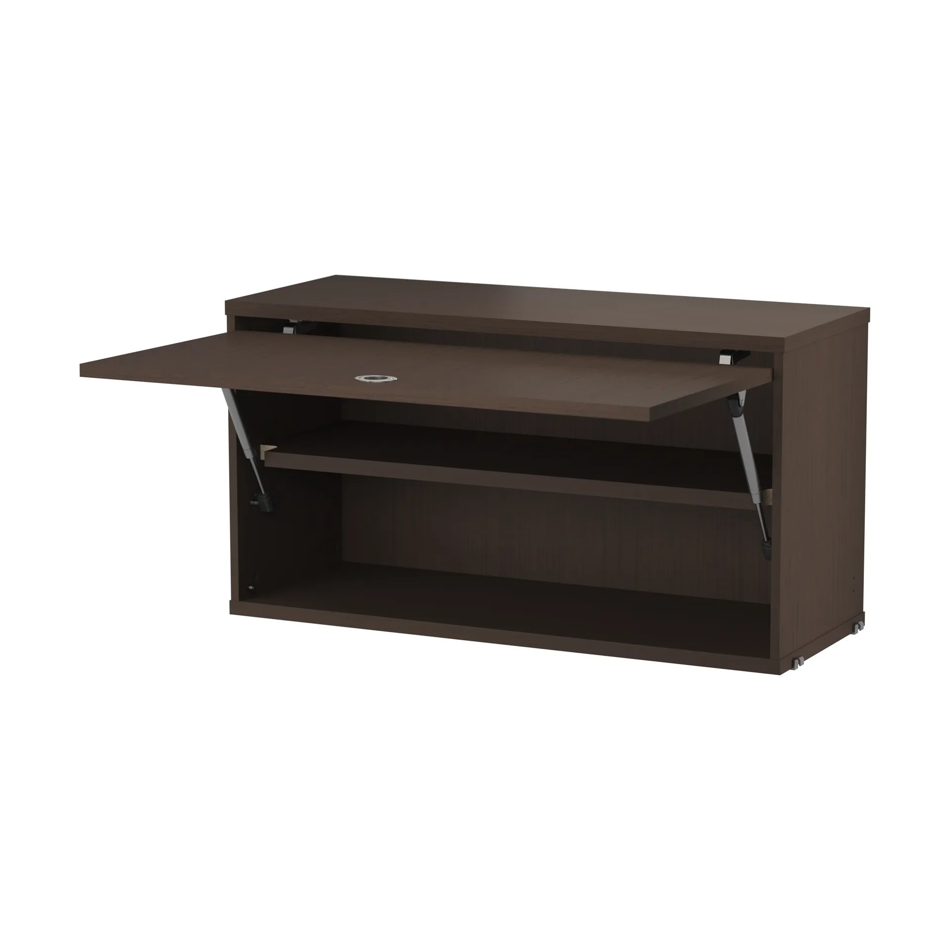 String Oberschrank, Dunkle Eiche, 78x30 cm String