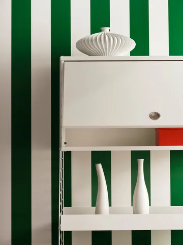 String Oberschrank - Weiß, 58x30 cm - String