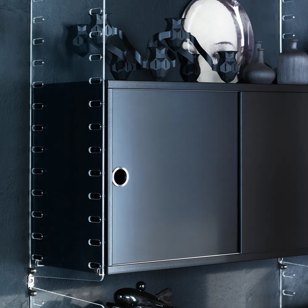 String Plex Wandleiter, Transparent, 50x20 cm, 2er-Pack String