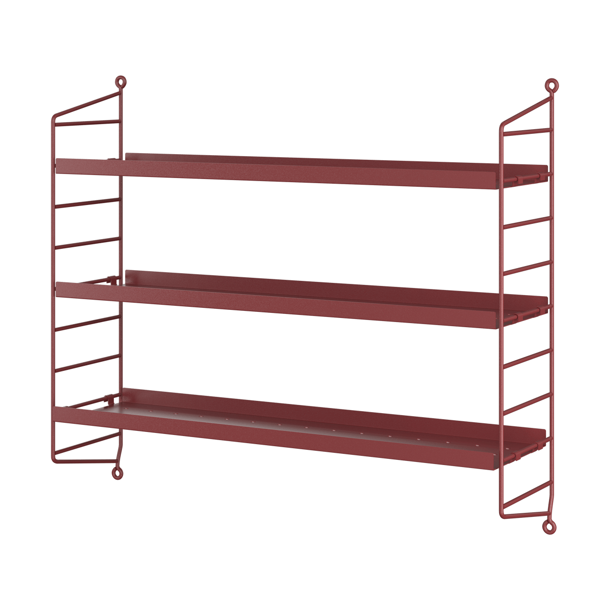 String String Pocket Regal metall Oxtorg rot
