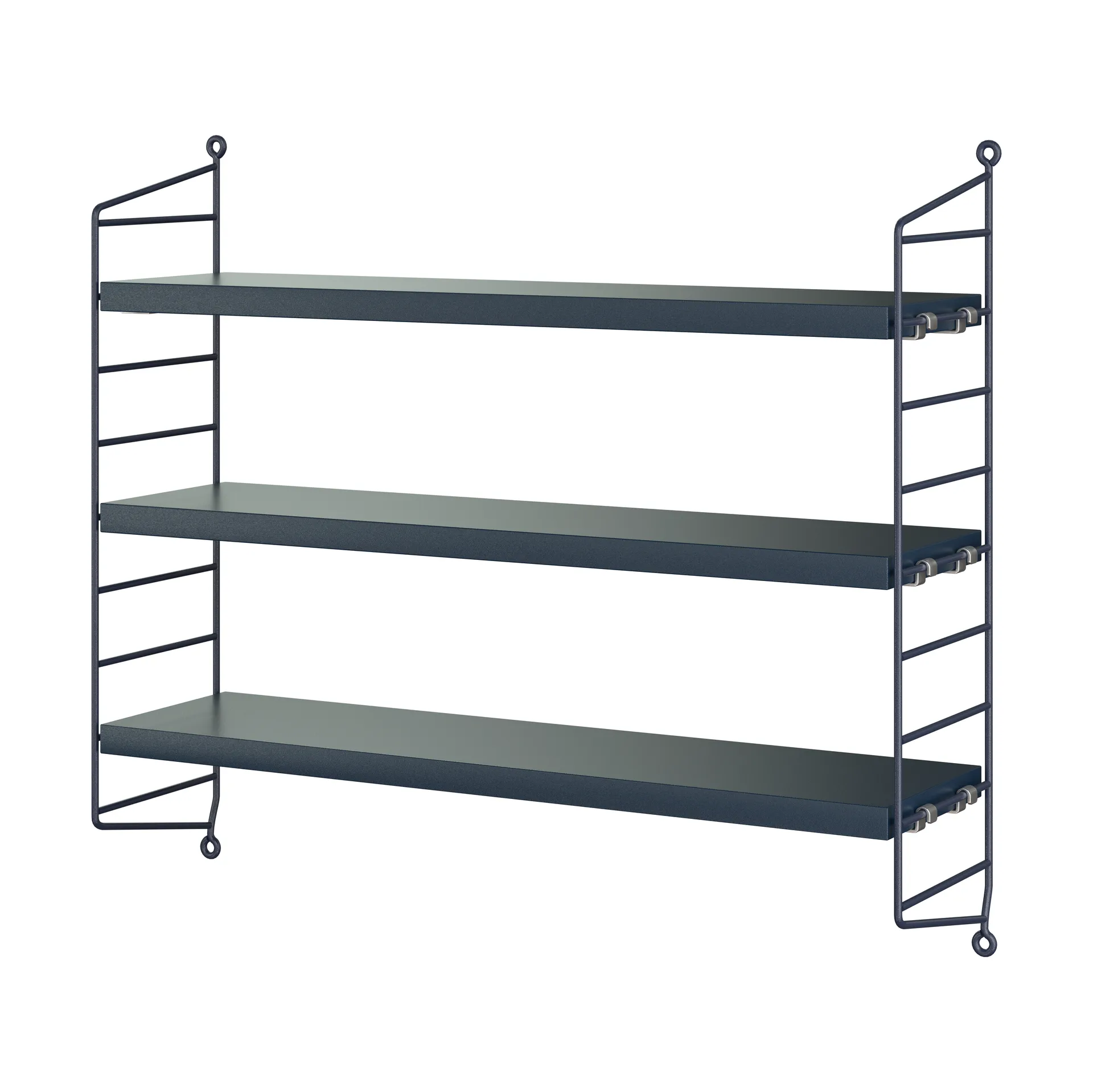 String Pocket Wandregal, Nybro blau String