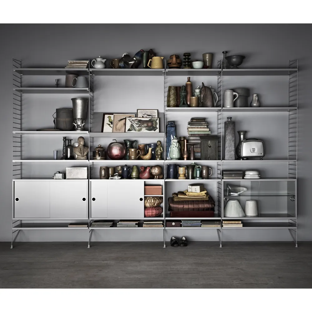 String Regalboden, Weiß, 78x30 cm, 3er-Pack String