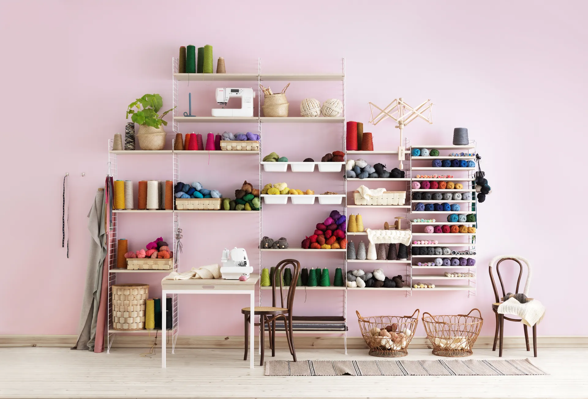 String Regalboden, Weiß, 78x30 cm, 3er-Pack String