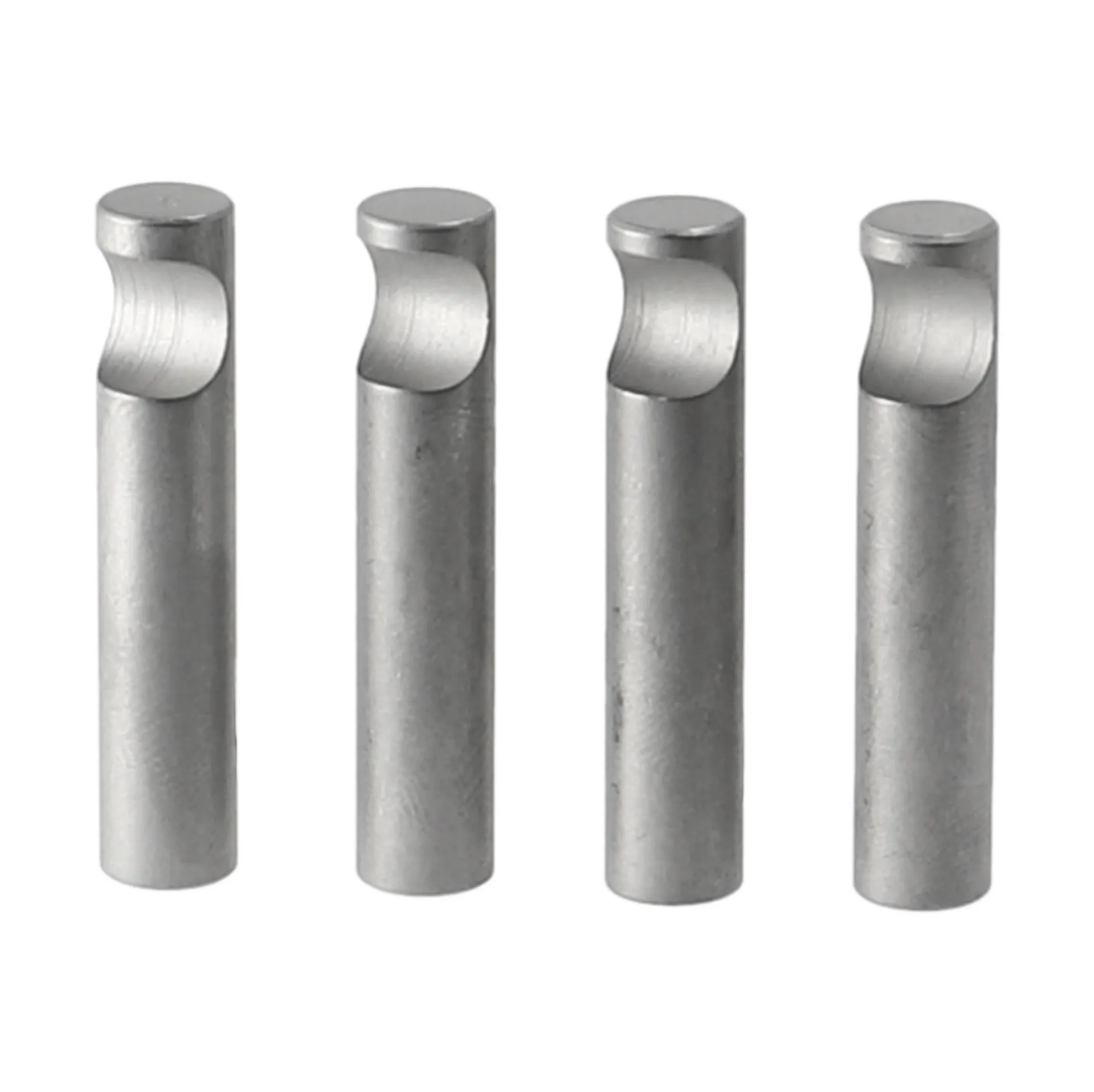 String Regalhalter Zeitschriftenablage Holz Ersatzteil 4er-Pack, Silber String