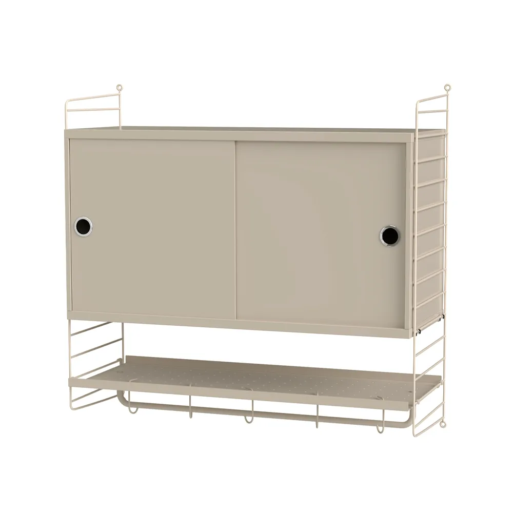 String Schlafzimmer Beige- Kombination F,  String