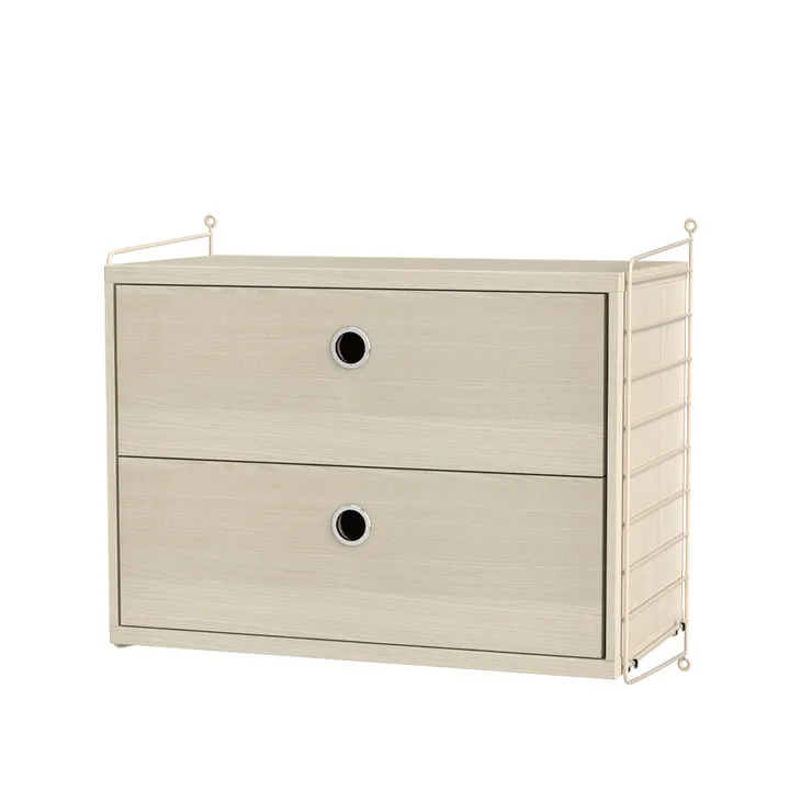 String Schlafzimmer Esche & Beige- Kombination A - String