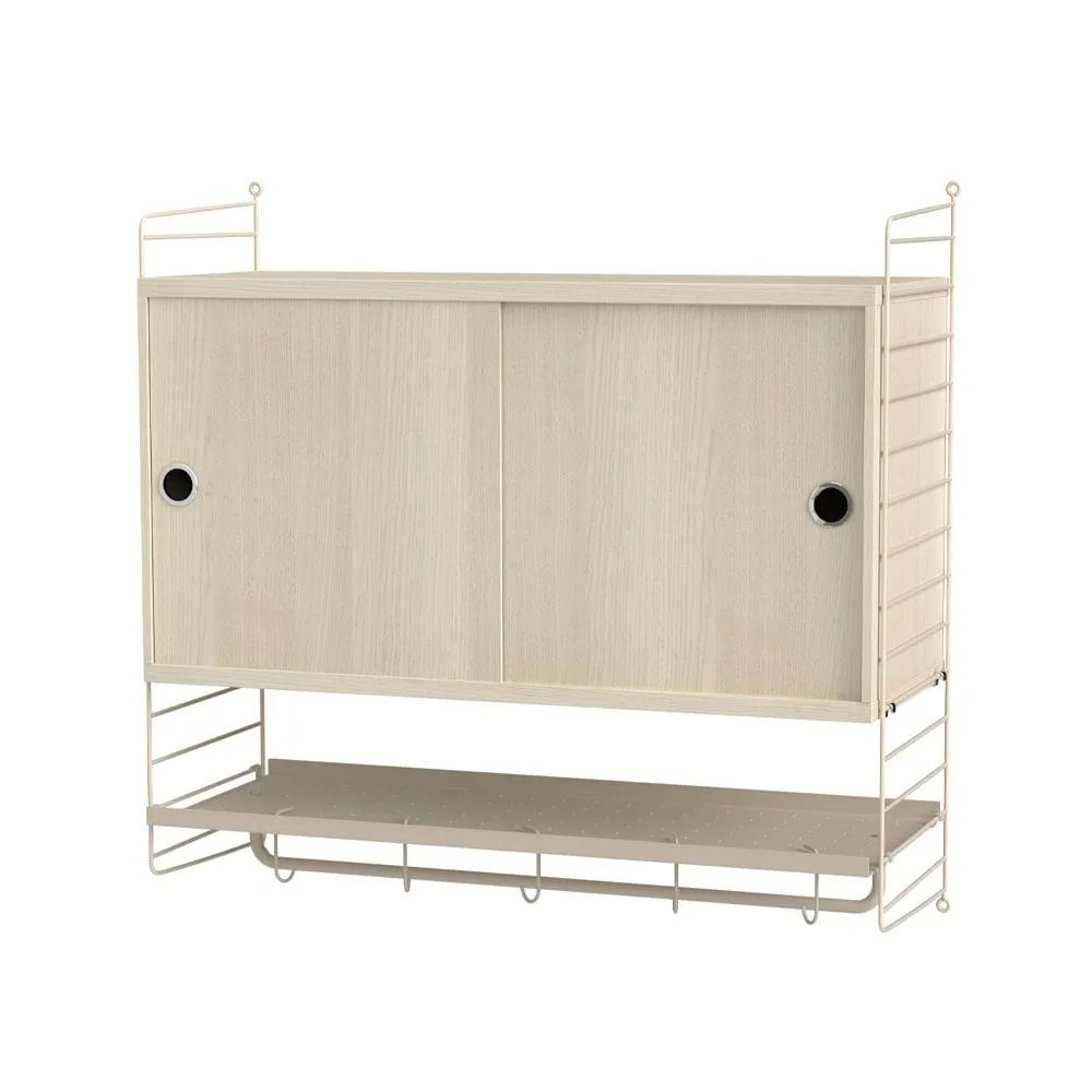 String Schlafzimmer Esche & Beige- Kombination F String