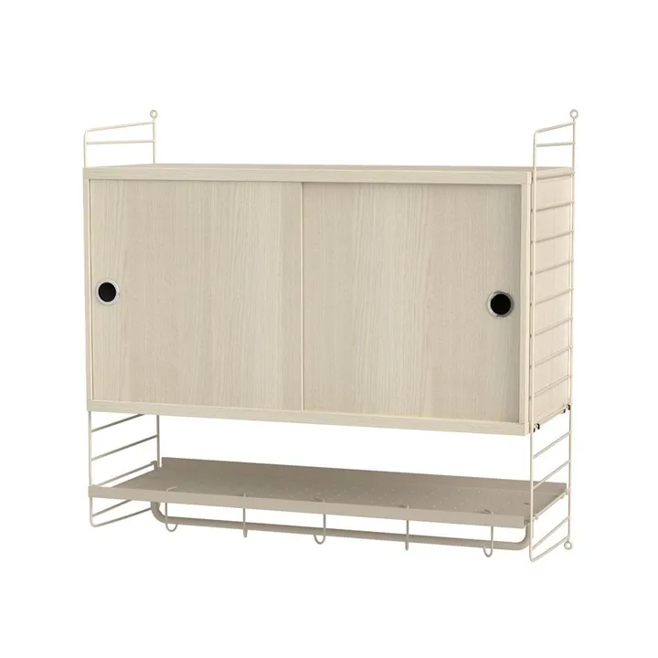 String Schlafzimmer Esche & Beige- Kombination F - String