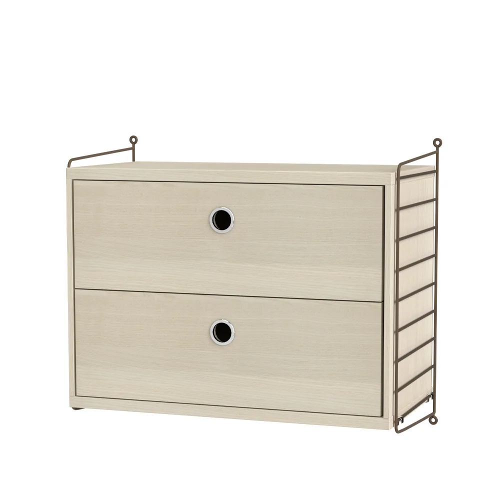 String Schlafzimmer Esche & Braun- Kombination A String