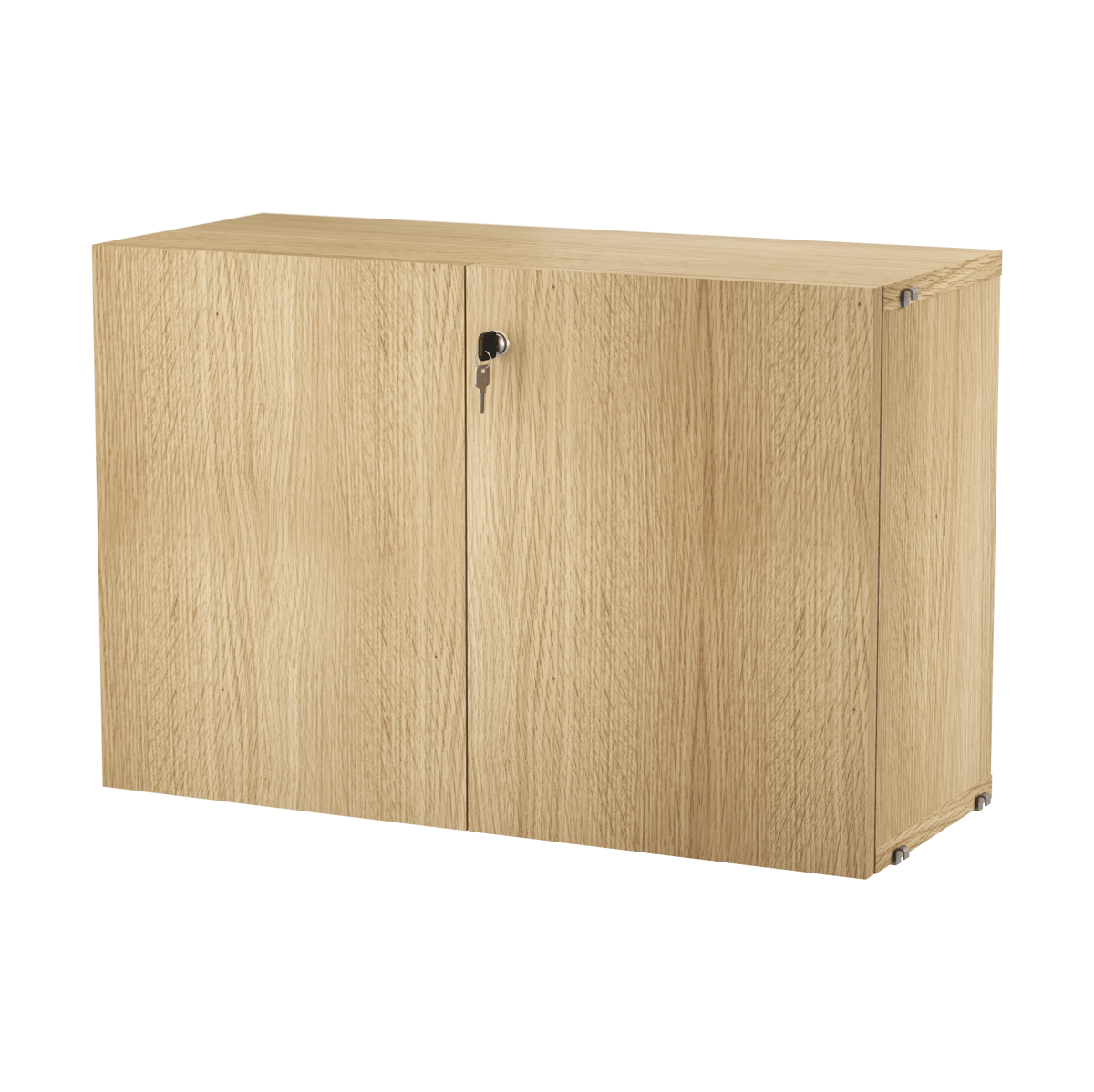 String String Schrank mit Schloss Eiche