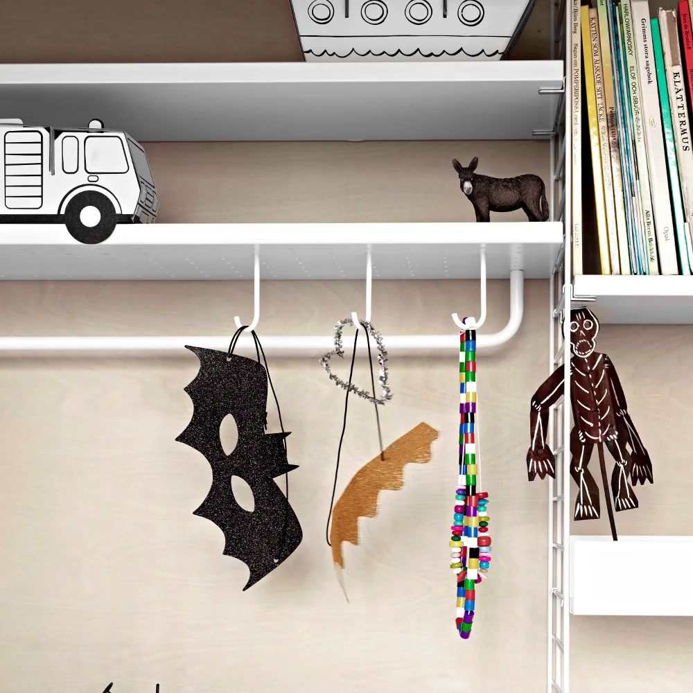 String Stange, Beige, 58 cm String