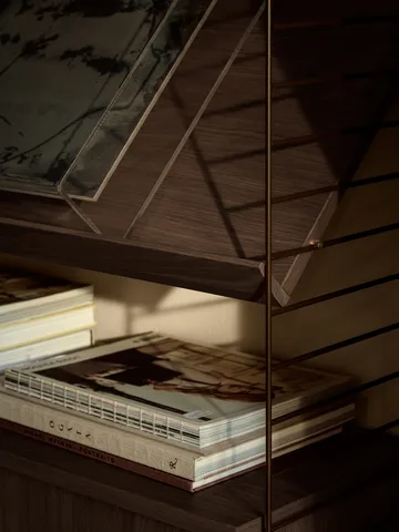 String Stange - Dunkelbraun, 78 cm - String