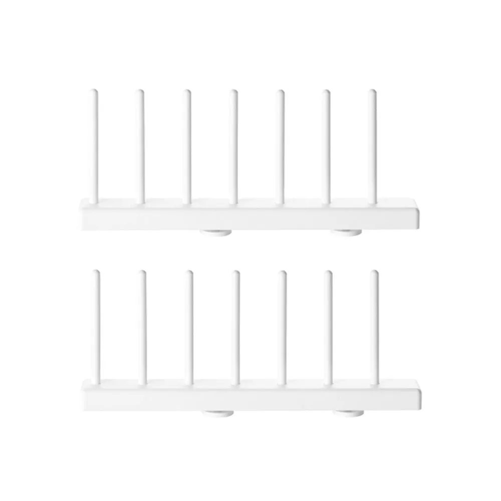 String Tellerablage, Weiß, 20 cm, 2er-Pack String