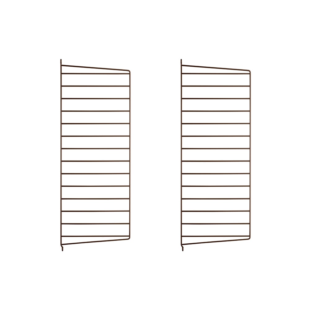 String String Wandleiter Braun, 75x30 cm, 2er-Pack