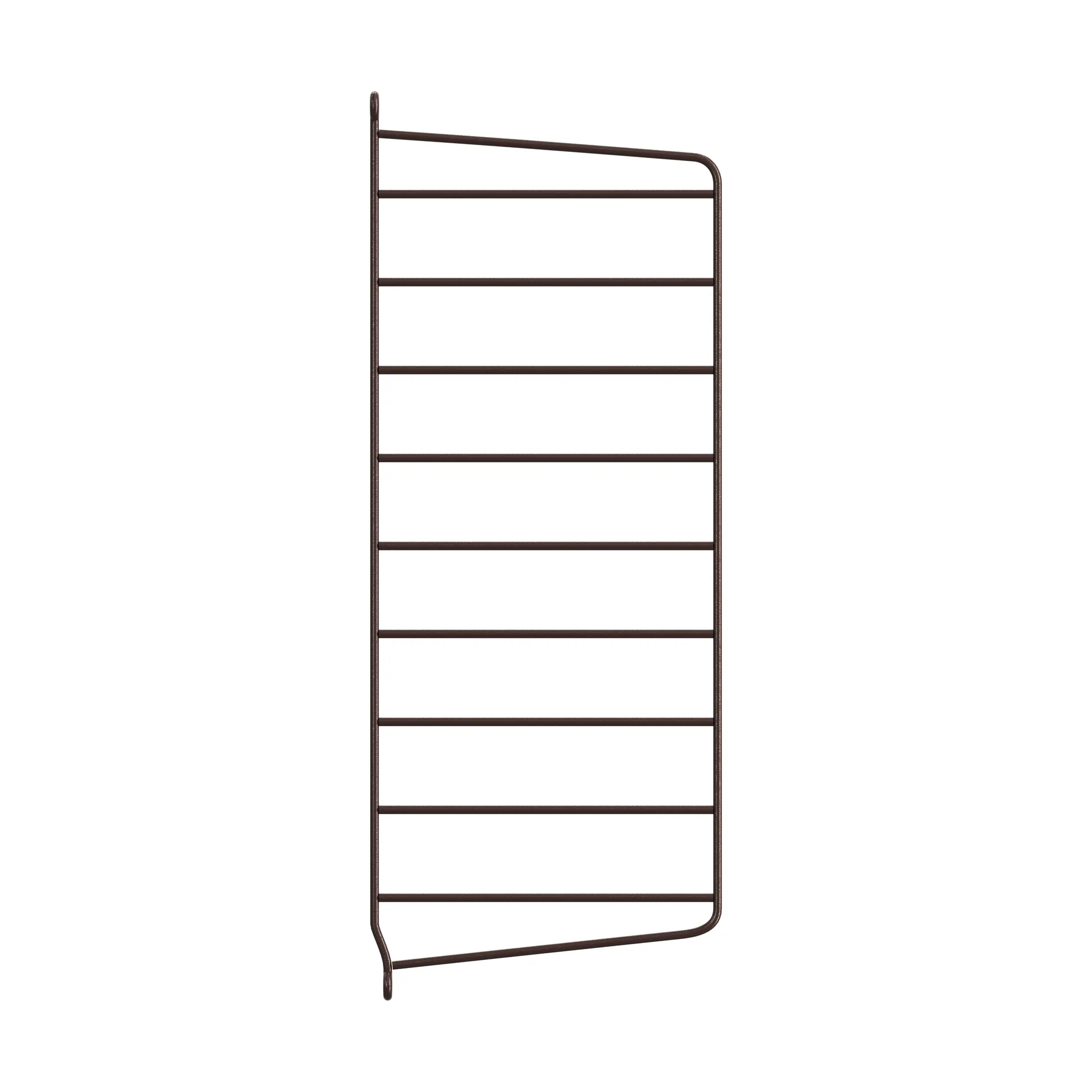 String Wandleiter, Dunkelbraun, 50x20 cm, 1-teilig String